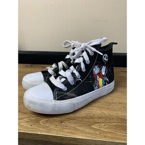 Disney Tim Burton's The Nightmare Before Christmas Youth Kids 2 High Top Black